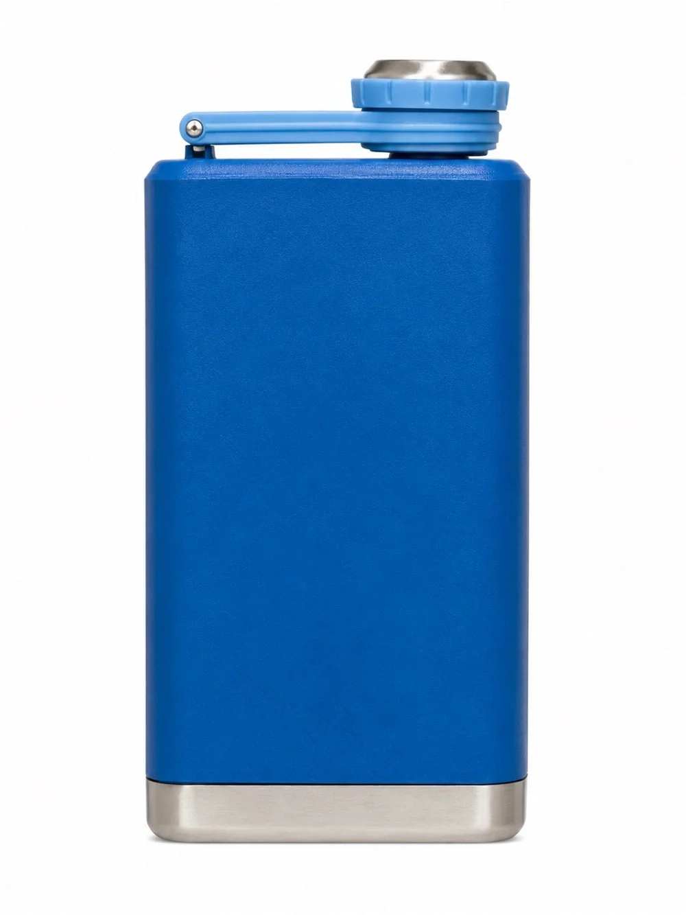 Stanley Bright Blue Stainless Hip Flask with Light Blue Cap